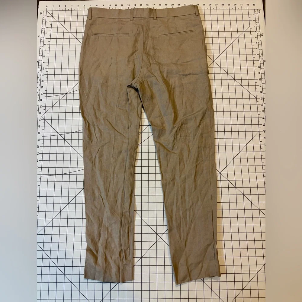 NWT H&M‎ Tan Chinos Lightweight Straight Leg Design